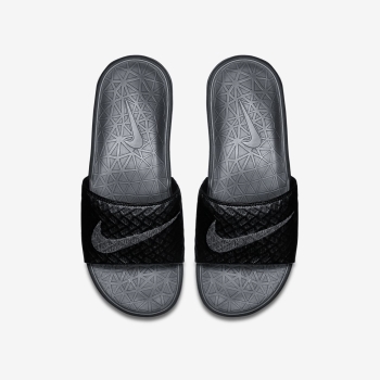 Nike Benassi Solarsoft 2 - Sandaler - Sort/MørkeGrå | DK-70564